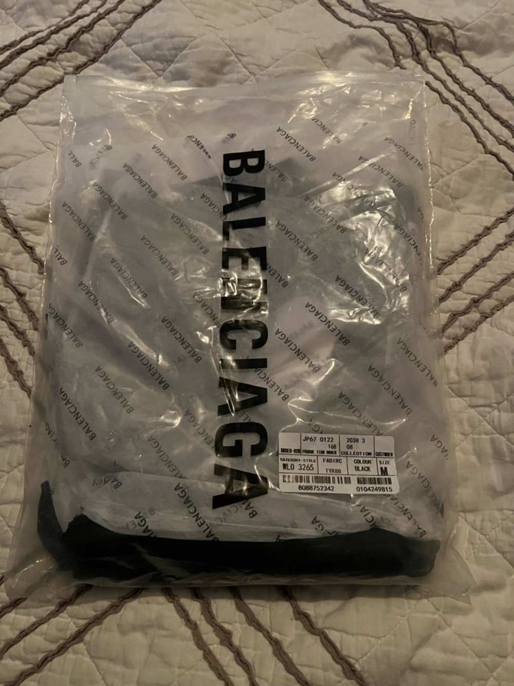 Balenciaga Black Logo Packaged Tee - Picture 2 of 4